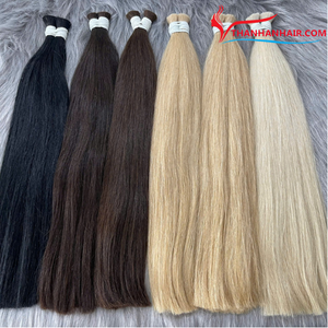 Cabello a granel de alta calidad Cabello virgen vietnamita Grado recto Tejidos Extensiones de cabello humano a granel - Product Image 6