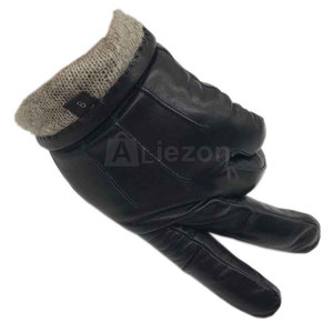 Private Label Personnalisé Votre Propre Logo Bon Matériel Gants En Cuir Gants En Cuir Respirant - Product Image 3