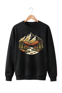 Sweat-shirt à capuche en molleton uni, coupe ajustée, avec logo brodé personnalisé, pour adultes, haute qualité, idéal pour l'hiver et le streetwear. - Product Image 2
