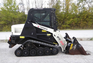 Chargeuse compacte sur chenilles Terex PT30 d'occasion, 34 CV, avec chenilles en caoutchouc, équipement de construction à vendre - Product Image 5