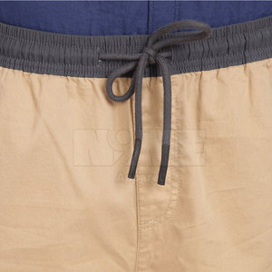 Pantalones cortos de calle de diseño personalizado para hombre, 100% algodón, patrón sólido, cintura media, estilo informal, los últimos servicios OEM, precio razonable - Product Image 6