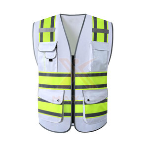 Gilet de sécurité MAXPRO en gros, grande taille, pour usage extérieur, nouveau style, col en V, faible MOQ, logo personnalisé, haute qualité, service OEM - Product Image 2