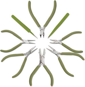 Nueva llegada de alicates para hacer joyas de acero inoxidable con insertos de nailon de alta calidad TARIQMFG.CO Juego de alicates - Product Image 2