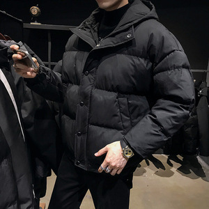 แจ็กเก็ตทรงพองสำหรับผู้ชายเสื้อโค้ทแบบพองขนาดใหญ่พิมพ์ลายโลโก้ได้ตามต้องการสำหรับฤดูหนาว - Product Image 4