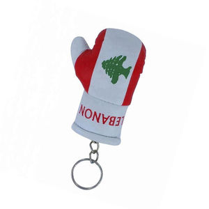 Custom Mini Boxing Glove <b>Keychain</b> PU Leather PVC <b>Personalized</b> Sports Keyring with Logo for Promotion or Gifts - Product Image 3