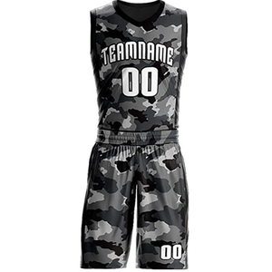 Vêtements de basket-ball personnalisés en gros Maillots de basket-ball américains Uniforme de basket-ball en tissu léger et respirant - Product Image 2