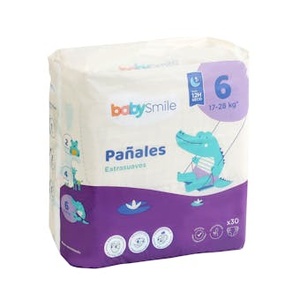 ผ้าอ้อมเด็กไซส์ 6 (17-28 กก.) เบบี้สไมล์ 30 ชิ้น - Product Image 5