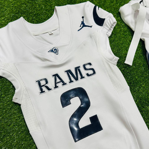 Servicio OEM al por mayor fútbol americano Jersey sublimación Impresión logotipo personalizado buena alta calidad conjunto para hombres uniforme para la venta - Product Image 5