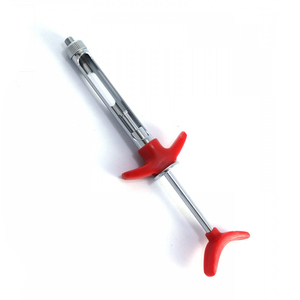 Seringue d'anesthésie dentaire manuelle en acier de qualité supérieure auto-aspirante pour l'utilisation de gel liquide à cartouche dentaire - Product Image 1