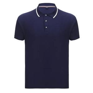 100% algodón de alta calidad del fabricante OEM para hombre para Polos ropa deportiva disponible de talla grande diseño de patrón sólido impreso - Product Image 5
