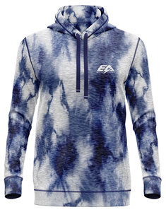 Vente en gros 100% coton sweat à capuche personnalisé pour hommes haute qualité Tie Dye fermeture éclair avec techniques brodées imprimé sur mesure pour l'hiver - Product Image 2