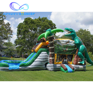 Dinosaurio diseño inflable Casa <span class=keywords><strong>de</strong></span> rebote fiesta <span class=keywords><strong>alquiler</strong></span> niños Juego <span class=keywords><strong>de</strong></span> saltar juguetes comerciales para la venta castillos hinchables - Product Image 2