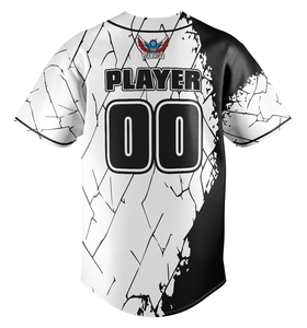 Vente en gros de maillots de baseball et de softball brodés personnalisables Vêtements de sport en polyester par lot de maillots de baseball imprimés - Product Image 5