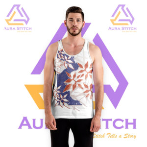<b>Men</b> and Women's Breathable Sleeveless Sports <b>Vest</b> New Sublimation O-Neck Tank Top for Custom Logo Printing for <b>Gyms</b> Running - Product Image 5