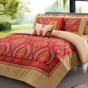 Ensemble de literie en coton imprimé sur mesure au design moderne du meilleur fournisseur, fabriqué en usine, 1 pièce, motif uni, résistant à l'eau, thérapeutique - Product Image 2