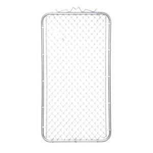 Puerta de valla de enlace de cadena de acero galvanizado en el departamento de cercado de eslabones de cadena - Product Image 1