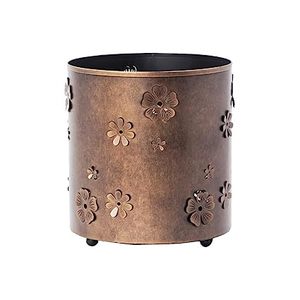 Florero de Metal de diseño hecho a mano con soporte, decoración saludable para el hogar y el jardín, Material de latón de aluminio, directo del fabricante - Product Image 6