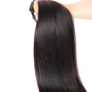 Accesorios de cabello humano de color negro para mujeres negras, cabello humano virgen sin procesar, mezclado a granel, venta al por mayor - Product Image 6