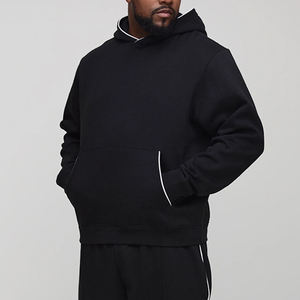 Conjunto de Sudadera con Capucha y Pantalones Deportivos de Forro Polar para Hombre, Estilo Urbano, Venta al por Mayor, Invierno 2026, Dos Piezas - Product Image 2