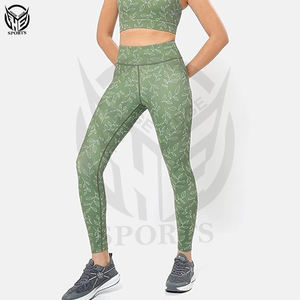 Ropa deportiva para mujer, leggings de material orgánico, pantalones de yoga sostenibles para mujer, leggings de yoga de alta calidad - Product Image 5
