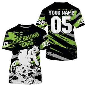 เสื้อเจอร์ซีย์ขี่มอเตอร์ไซค์ภูเขาขายส่ง พิมพ์โลโก้ตามสั่ง น้ำหนักเบา สำหรับมอเตอร์ครอสและแข่งออฟโรด พร้อมการพิมพ์แบบระเหิด - Product Image 2