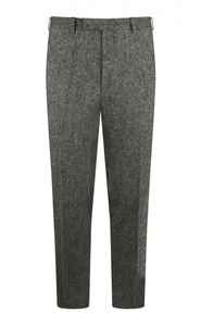 Pantalon large mi-taille en laine légère pour homme, décontracté et formel, coupe régulière, respirant, écologique, séchage rapide - Product Image 3