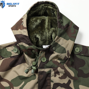 Nouvelle arrivée Veste de chasse en molleton camouflage pour homme Conception personnalisée Logo avant Respirant Coupe-vent - Product Image 6