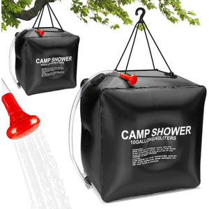 Douche solaire 40L pour le tourisme, le camping, le terrain et la forêt - Product Image 1