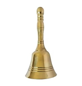 Campana de barco de latón decorativa para casas de temática náutica y marítima. Añade encanto y autenticidad al interior y coleccionable - Product Image 4