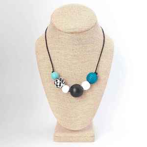 New Released Wedding Gifted Round Shaped <b>Beads</b> <b>Wooden</b> Necklace Chunky Fashion Necklace <b>Wooden</b> Necklace <b>Bracelet</b> Earrings Jewelry - Product Image 2