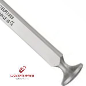 Osteotome orbital Steinhauser incurvé, instrument chirurgical ORL, acier inoxydable de qualité médicale, outil de coupe osseuse - Product Image 3