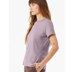 Camiseta de Manga Corta de Jersey Holgada para Mujer BELLA+CANVAS BC6400 Tallas S-3XL Camiseta de Corte Holgado para Mujer - Product Image 2