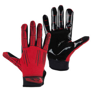 Gants de réception de football américain de la meilleure qualité Gants d'entraînement professionnels super collants et souples du Pakistan - Product Image 1
