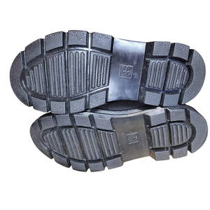 Bottes d'entraînement noires pour hommes, légères, imperméables, à embout d'acier, pour l'extérieur et le tout-terrain, en tissu velours côtelé et cuir, semelle en caoutchouc, vente en gros - Product Image 6