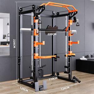 Machine de musculation multifonctionnelle tout-en-un 2026 : Smith Machine professionnelle, Power Cage et Rack à Squat pour l'entraînement de musculation - Product Image 4
