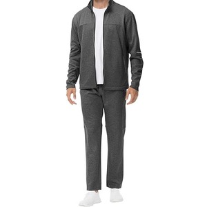 Servicio Personalizado OEM, Conjunto Deportivo Informal con Capucha para Hombre, Antibacteriano, con Patrón Sólido, Color Personalizado, Impresión de Logotipo - Product Image 2