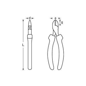 Pince coupante diagonale Stahlwille VDE avec tête chromée – Catégorie de produit - Product Image 2