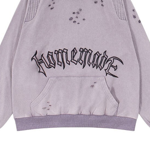 Sweats à capuche de haute qualité pour hommes, logo personnalisé, broderie, impression, style ample, décontracté, grande taille - Product Image 6