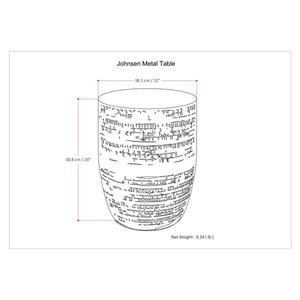 Mesa de centro duradera de la mejor calidad con tapa completamente de metal Color y tamaño personalizados para el hogar y la sala de estar - Product Image 4