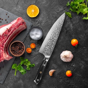 Venta al por mayor pedidos a granel personalizados OEM ODM servicio profesional japonés Chef cuchillo acero Premium mango Damasco Chef cuchillo - Product Image 5