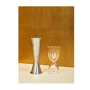 25ML/50ML Bar Ware Vaso de chupito de acero inoxidable Vino Jigger Bar Herramientas para tamaño personalizado al mejor precio - Product Image 1