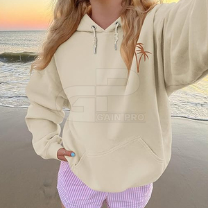 Sweats à capuche oversize tendance pour femmes en tissu doux mélangé, sweats à capuche pour un look décontracté au quotidien - Product Image 5