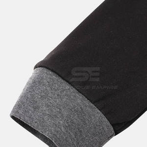 Sweatshirts à capuche de jogging de sports d'hiver 100% coton pour hommes personnalisés avec les services OEM du fabricant pakistanais - Product Image 5