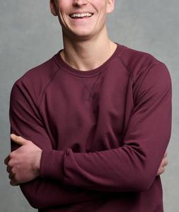 Sweat-shirt à capuche et à col rond 100% coton de haute qualité avec logo brodé personnalisé grande taille pour hommes - Product Image 3