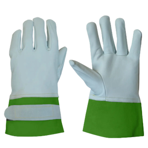 Guantes de Soldadura TIG Hechos a Medida de Cuero de Primera Calidad Resistentes al Calor con Refuerzo de Kevlar, Duraderos y de Alta Resistencia - Product Image 4