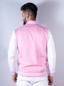 แจ็กเก็ตเบสบอลเลตเทอร์แมนสำหรับผู้ชายเสื้อแจ็กเก็ตหนังปักลาย - Product Image 4