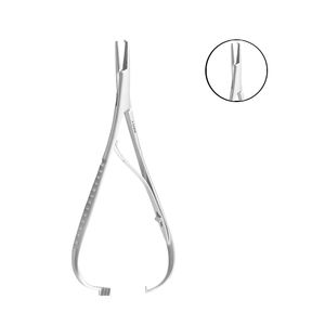 Vente en gros de produits dentaires orthodontiques Mathieu Elastic Pling Plier Surgical Needle Holder 14cm by Lore - Product Image 1