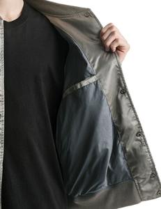 2025 veste en soie légère de haute qualité avec impression de logo personnalisé meilleure qualité pull de tache à col montant mince pour la vente en gros - Product Image 5