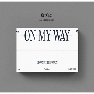 [<b>SALE</b>] SHOWNU X HYUNGWON - ON MY WAY 1st Photobook in NEWYORK. MONSTA X - Product Image 6