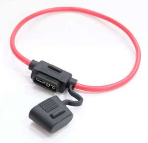 Portafusibles Automotriz Negro de Alta Capacidad de Ruptura, Impermeable, ATO ATC ATP - Product Image 1